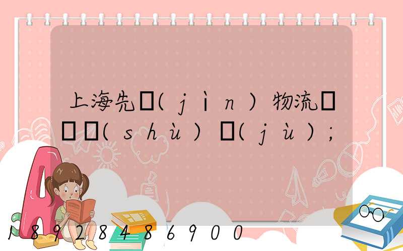 上海先進(jìn)物流運輸數(shù)據(jù)