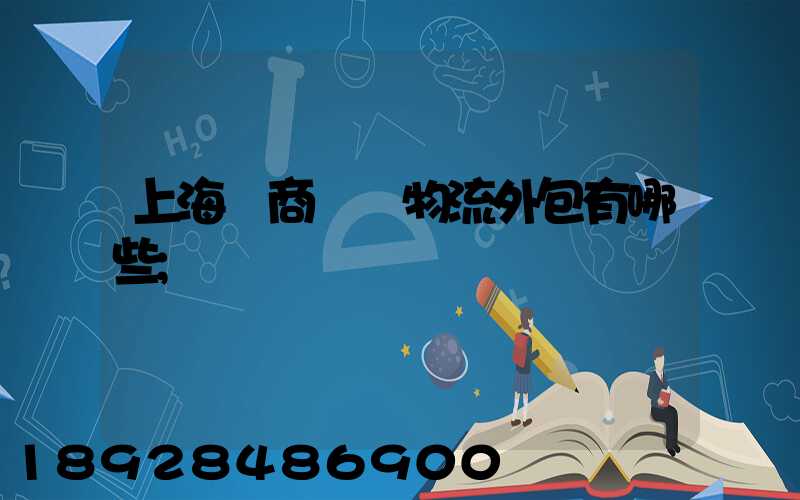 上海電商倉儲物流外包有哪些