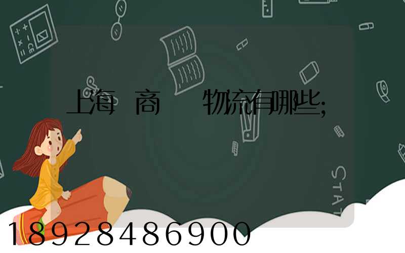 上海電商倉儲物流有哪些