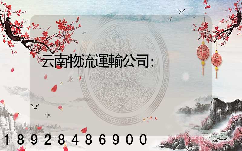 云南物流運輸公司