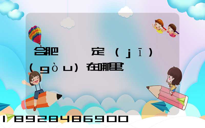 合肥傷殘鑒定機(jī)構(gòu)在哪里