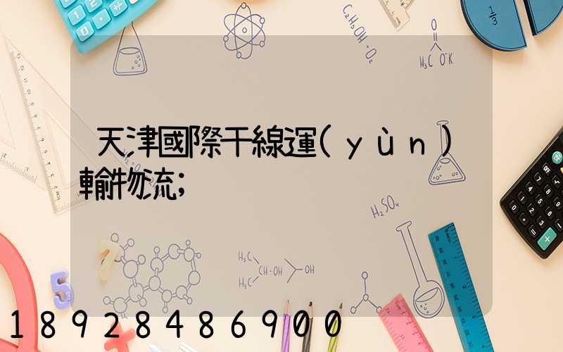 天津國際干線運(yùn)輸物流