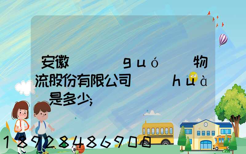 安徽飛騰國(guó)際物流股份有限公司電話(huà)是多少
