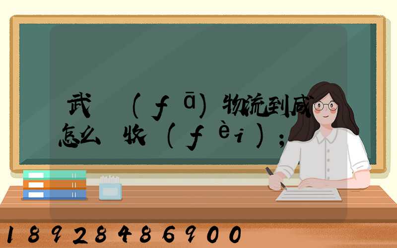武漢發(fā)物流到咸寧怎么樣收費(fèi)