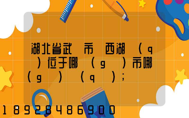 湖北省武漢市東西湖區(qū)位于哪個(gè)市哪個(gè)區(qū)