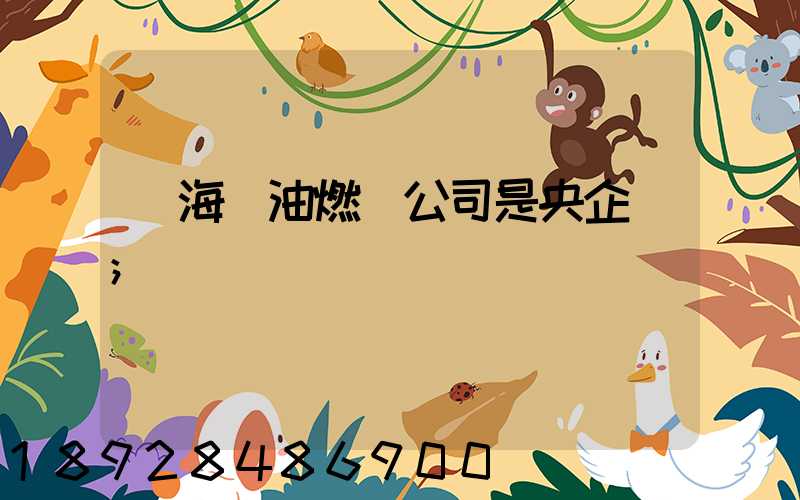 烏海華油燃氣公司是央企嗎