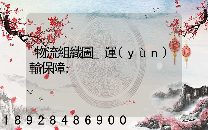 物流組織圖_運(yùn)輸保障