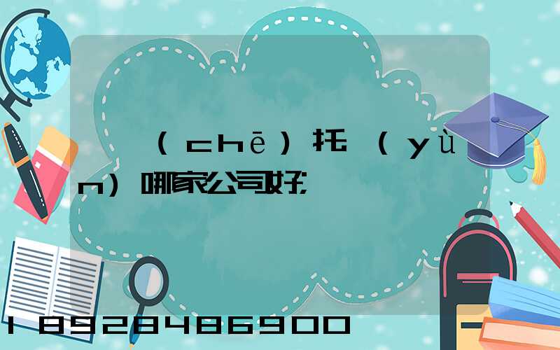 轎車(chē)托運(yùn)哪家公司好