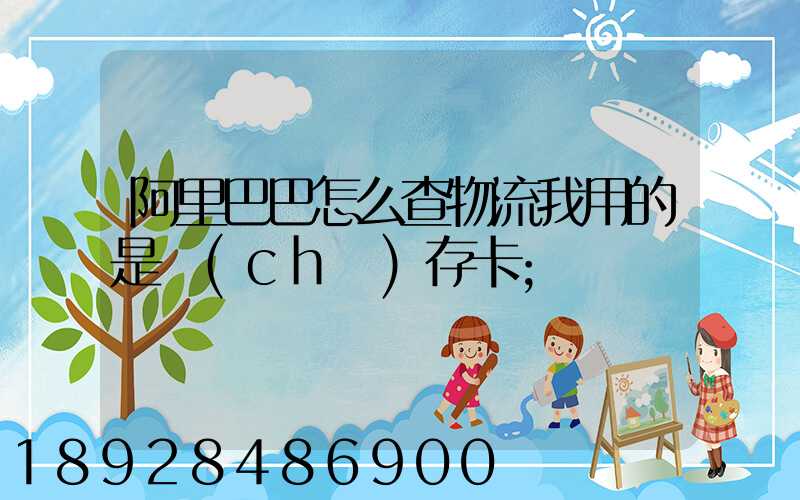 阿里巴巴怎么查物流我用的是儲(chǔ)存卡